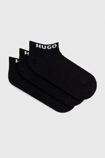Носки HUGO, 3 шт. Hugo, черный