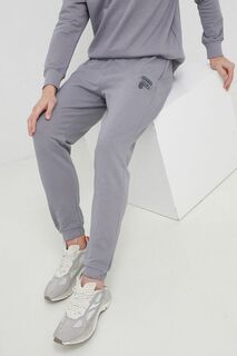 Спортивные брюки из хлопка Fila, серый