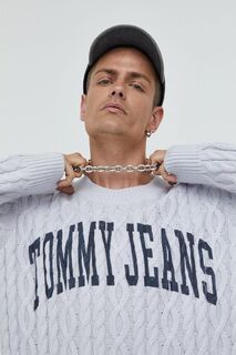 Свитер Томми Джинс Tommy Jeans, серый