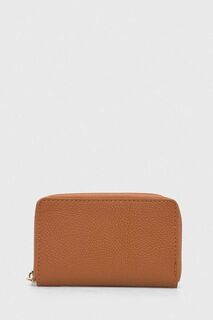 Кожаный кошелек Answear Lab, коричневый