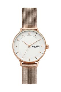 Скагенские часы Skagen, золотой