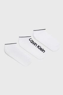 Носки (3 пары) Calvin Klein, белый