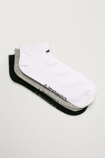 Конверсы — носки (3 пары) Converse, серый
