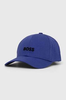 Бейсболка BOSS из хлопка Boss, фиолетовый