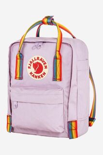 Мини-рюкзак Kanken Rainbow Mini Fjallraven, фиолетовый
