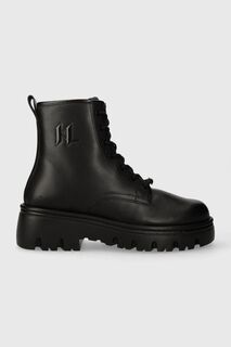 Кожаные ботинки KOMBAT KC Karl Lagerfeld, черный