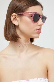 Солнцезащитные очки Кьяры Ферраньи Chiara Ferragni, розовый