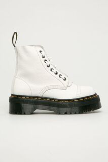 Доктор - Кожаные ботинки Sinclair Dr. Martens, белый