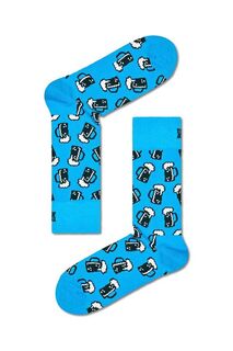 Счастливые носки Пивные носки Happy Socks, синий