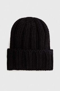 Шерстяная шапка Answear Lab, черный