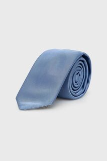 Шелковый галстук HUGO Hugo, темно-синий