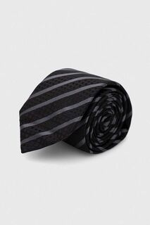 Шелковый галстук HUGO Hugo, черный