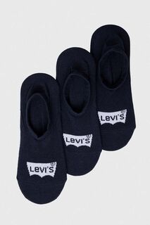 Носки , 3 пары. Levi&apos;s, темно-синий Levis