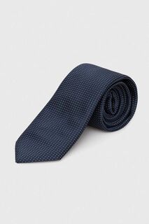 Шелковый галстук BOSS Boss, темно-синий