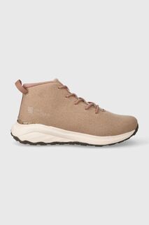 Шерстяные полусапоги Campfire Mid Jack Wolfskin, коричневый