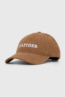 Бейсбольная кепка Tommy Hilfiger, коричневый