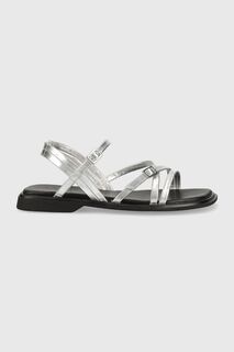 Кожаные сандалии Izzy Vagabond Shoemakers, серебро