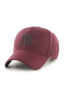 Кепка MLB New York Yankees 47brand, фиолетовый