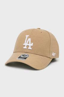 Кепка Лос-Анджелес Доджерс MLB 47brand, бежевый