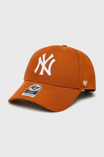 Кепка MLB «Нью-Йорк Янкиз» 47brand, коричневый
