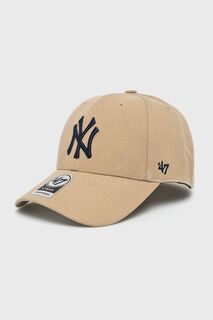 Кепка MLB «Нью-Йорк Янкиз» 47brand, бежевый