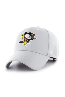 Кепка НХЛ «Питтсбург Пингвинз» 47brand, серый