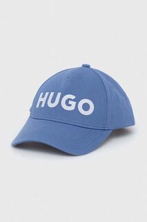 Бейсболка HUGO из хлопка Hugo, синий