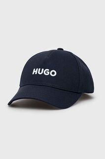 Бейсболка HUGO из хлопка Hugo, темно-синий