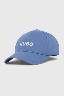 Бейсболка HUGO из хлопка Hugo, синий