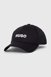 Бейсболка HUGO из хлопка Hugo, черный