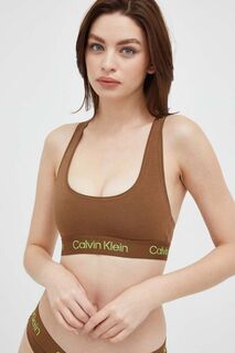 Бюстгальтер Calvin Klein Underwear, коричневый