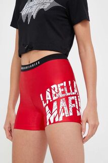 Женские тренировочные шорты LaBellaMafia Hardcore Labellamafia, красный
