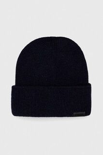 Шерстяная шапка Calvin Klein, черный