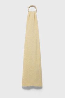 Американский винтажный шерстяной шарф American Vintage, желтый