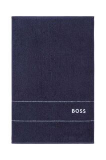Полотенце BOSS маленькое хлопковое 40 х 60 см Boss, темно-синий