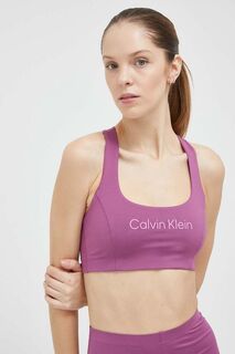 Основы спортивных бюстгальтеров Calvin Klein Performance, фиолетовый