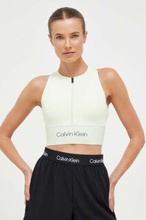 Спортивный бюстгальтер Calvin Klein Performance, зеленый