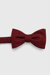 Шелковый галстук-бабочка HUGO Hugo, бордовый