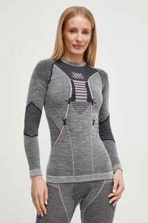 Функциональный лонгслив Merino 4.0 X-Bionic X-bionic, серый