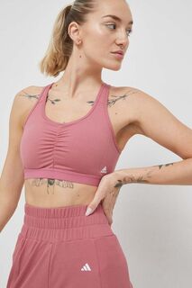 Бюстгальтер для йоги Coreessentials adidas, розовый