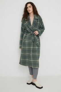 Пальто Bruuns Bazaar, зеленый