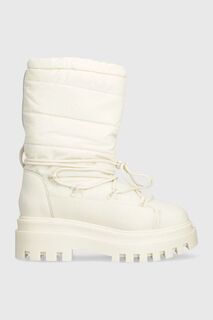 Зимние ботинки FLATFORM SNOW BOOT NYLON WN Calvin Klein Jeans, бежевый