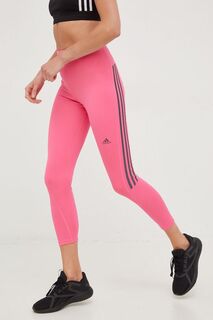 Леггинсы для бега Run Icons adidas, розовый