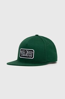 Бейсбольная кепка Ванс Vans, зеленый