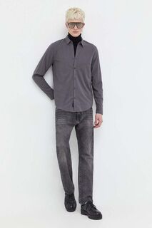 Компания Холлистер Рубашка Hollister Co., серый