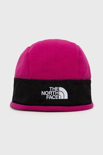 Шапка The North Face, фиолетовый