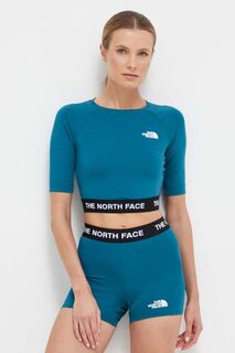 Тренировочная футболка The North Face, бирюзовый