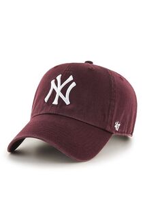 Кепка для чистки New York Yankees 47brand, бордовый