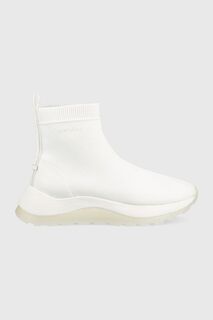 Кроссовки 2 Piece Sole Sock Boot Calvin Klein, белый