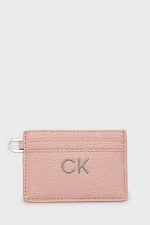 Визитница Calvin Klein, розовый